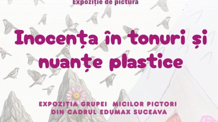 „Inocența în tonuri și nuanțe plastice”, expoziție, la Galeria Zamca, realizată de „mici pictori” coordonați de Mihai Pânzaru – PIM