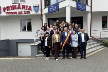 Primăria Vicovu de Sus, exemplu de bune practici în administrație pentru o delegație din Republica Moldova