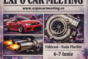 Motoare turate și pasiune pentru tuning la „Expo Car Meeting” Fălticeni