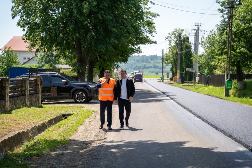 Șoldan a vizitat vineri șantierul principalului drum din Pătrăuți