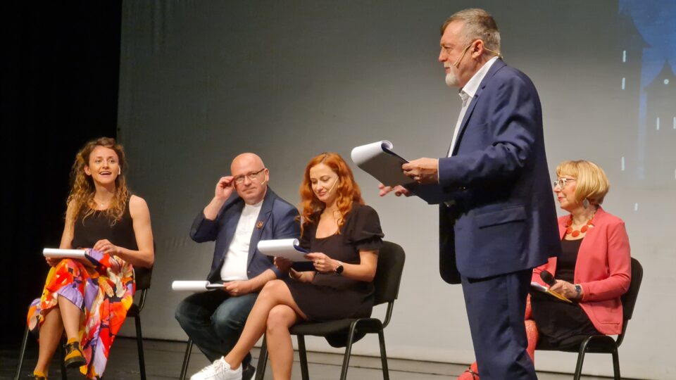 Matei Vișniec și universul cărților pentru copii – spectacol lectură în cadrul Zilelor TMMVS Matei Vișniec și universul cărților pentru copii – spectacol lectură în cadrul Zilelor TMMVS