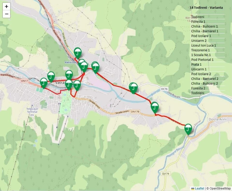 Transportul public local din Vatra Dornei rămâne gratuit încă două zile