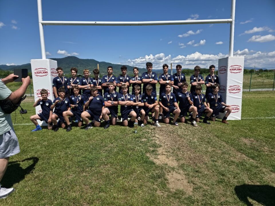 Echipa de rugby copii de la Gura Humorului a obținut bronzul național