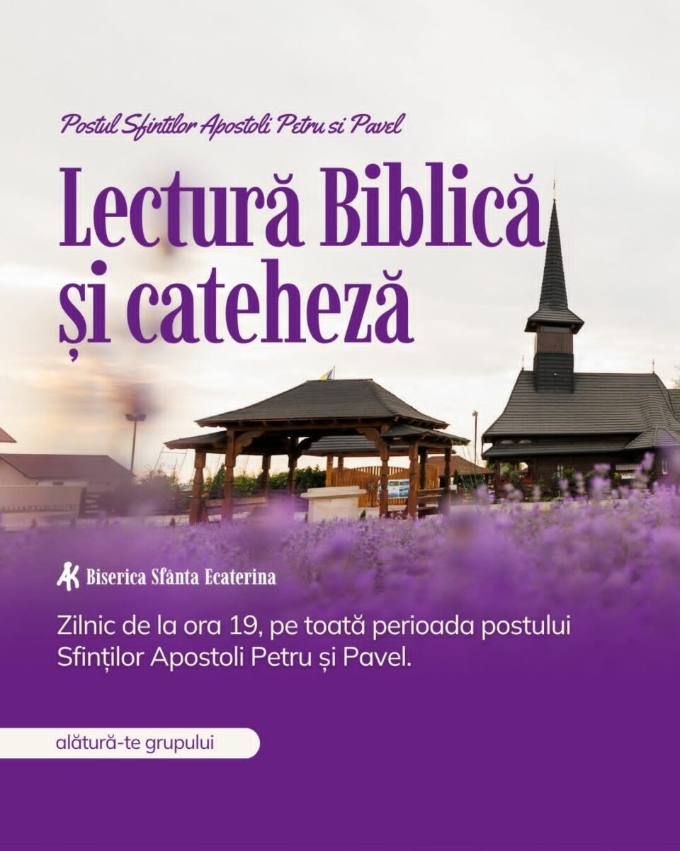 Program liturgic special în parohiile sucevene, în Postul Sfinților Apostoli Petru și Pavel
