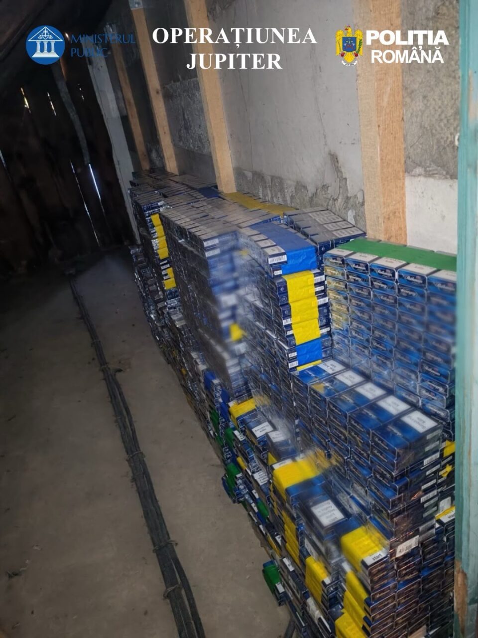 Peste 11.000 de pachete de țigări de contrabandă, descoperite la un sucevean