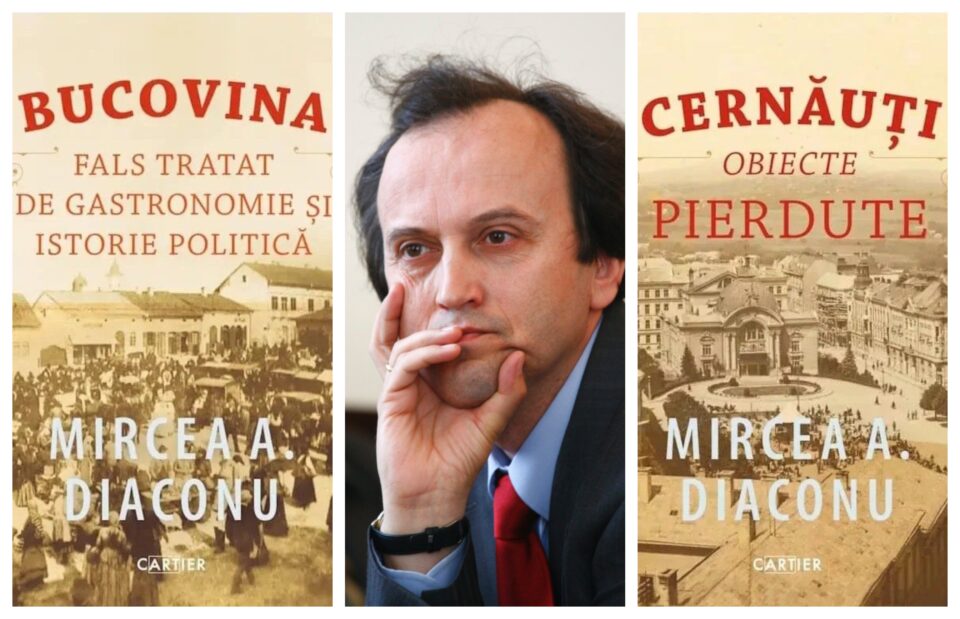 Cărțile universitarului Mircea A. Diaconu despre Bucovina și Cernăuți, în topul vânzărilor editurii Cartier Cărțile universitarului Mircea A. Diaconu despre Bucovina și Cernăuți, în topul vânzărilor editurii Cartier