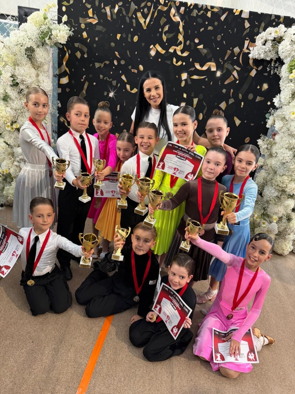 Eleva Natasha Andreea Duma, pe podium la două concursuri naționale de dans sportiv