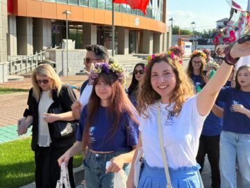 Marșul Absolvenților USV a animat străzile orașului Suceava, în cadrul Festivității de Absolvire a Promoției 2026