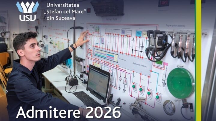Admiterea 2026, organizată de Universitatea „Ștefan cel Mare” din Suceava, va debuta pe data de 13 iulie Admiterea 2026, organizată de Universitatea „Ștefan cel Mare” din Suceava, va debuta pe data de 13 iulie