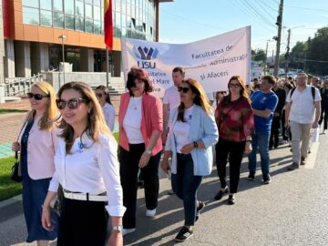 Marșul Absolvenților USV a animat străzile orașului Suceava, în cadrul Festivității de Absolvire a Promoției 2026
