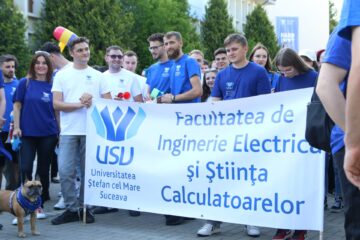 Marșul Absolvenților USV a animat străzile orașului Suceava, în cadrul Festivității de Absolvire a Promoției 2026