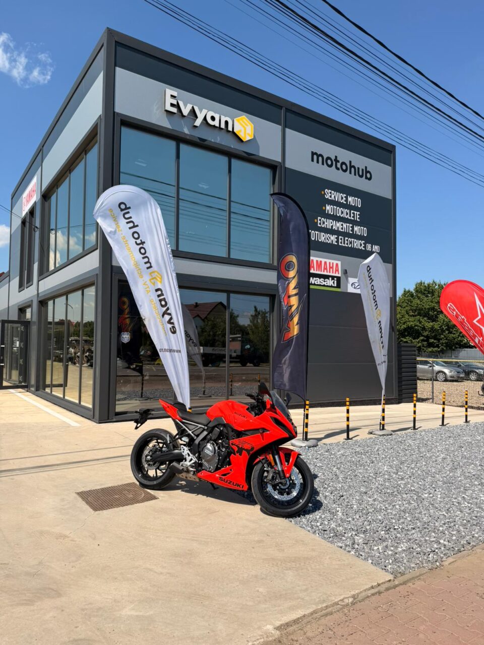 Suzuki Moto își deschide oficial porțile la Suceava prin Evyan Moto Hub