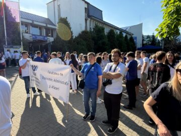 Marșul Absolvenților USV a animat străzile orașului Suceava, în cadrul Festivității de Absolvire a Promoției 2026