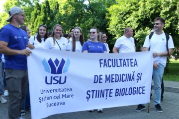Marșul Absolvenților USV a animat străzile orașului Suceava, în cadrul Festivității de Absolvire a Promoției 2026