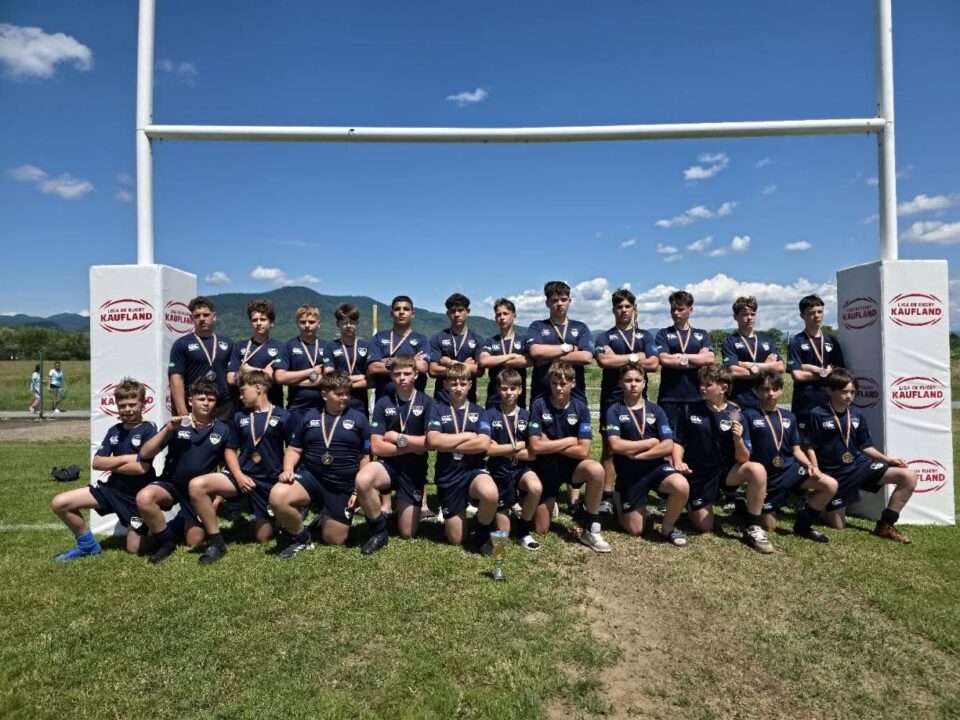 „Rugby pentru Toți” a mobilizat 60 de tineri și încheie ediția a IX-a cu un podium național