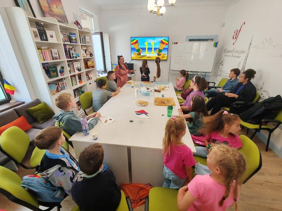 Atelier pentru copii special dedicat limbii franceze, muzicii și bucuriei, la Alianța Franceză