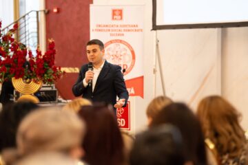 Șoldan după ce Adelina Paiu a fost aleasă la conducerea OFSD Suceava: „Îmi doresc să promovăm în continuare mai multe femei în politică și administrație”