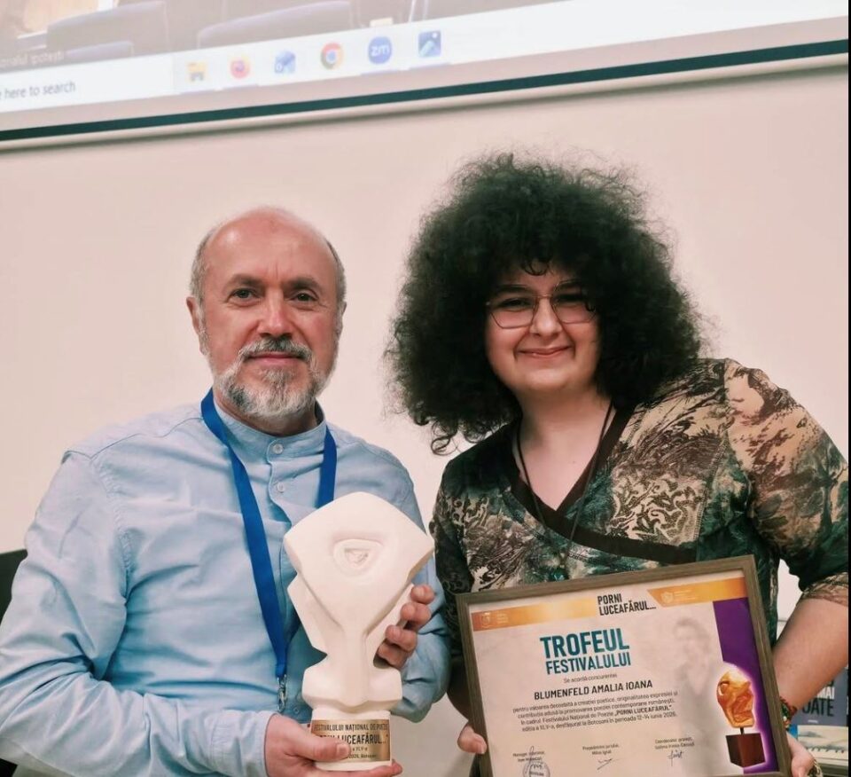 Prof. Gheorghe Cîrstian și Amalia Blumenfeld Prof. Gheorghe Cîrstian și Amalia Blumenfeld