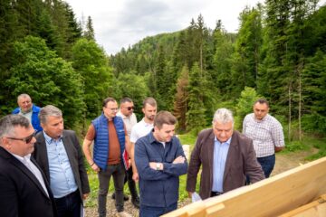 Lucrările la barajul și lacul de acumulare Solca au fost finalizate