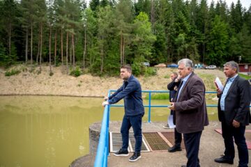 Lucrările la barajul și lacul de acumulare Solca au fost finalizate