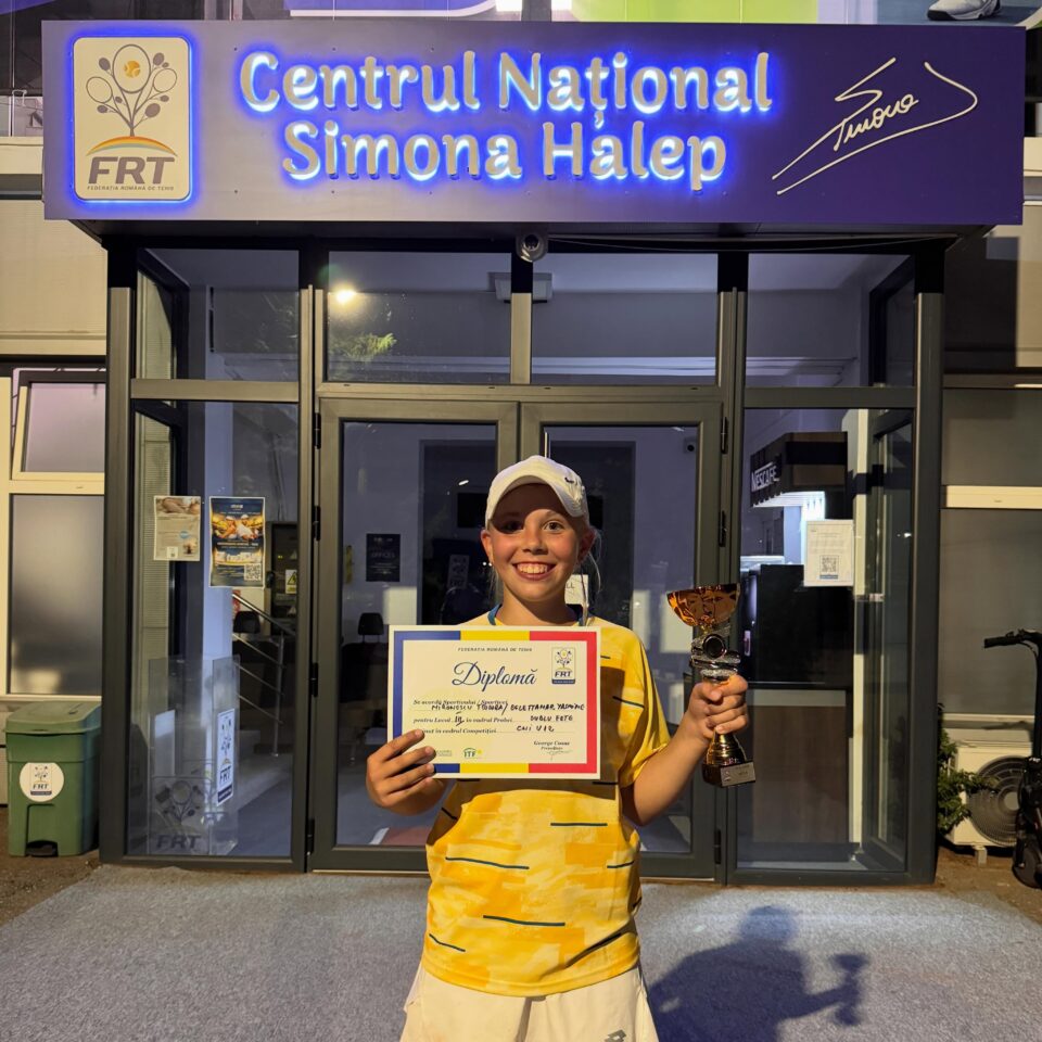 Eleva Teodora Mironescu, pe podium la Campionatul Național de Vară U12 de la București