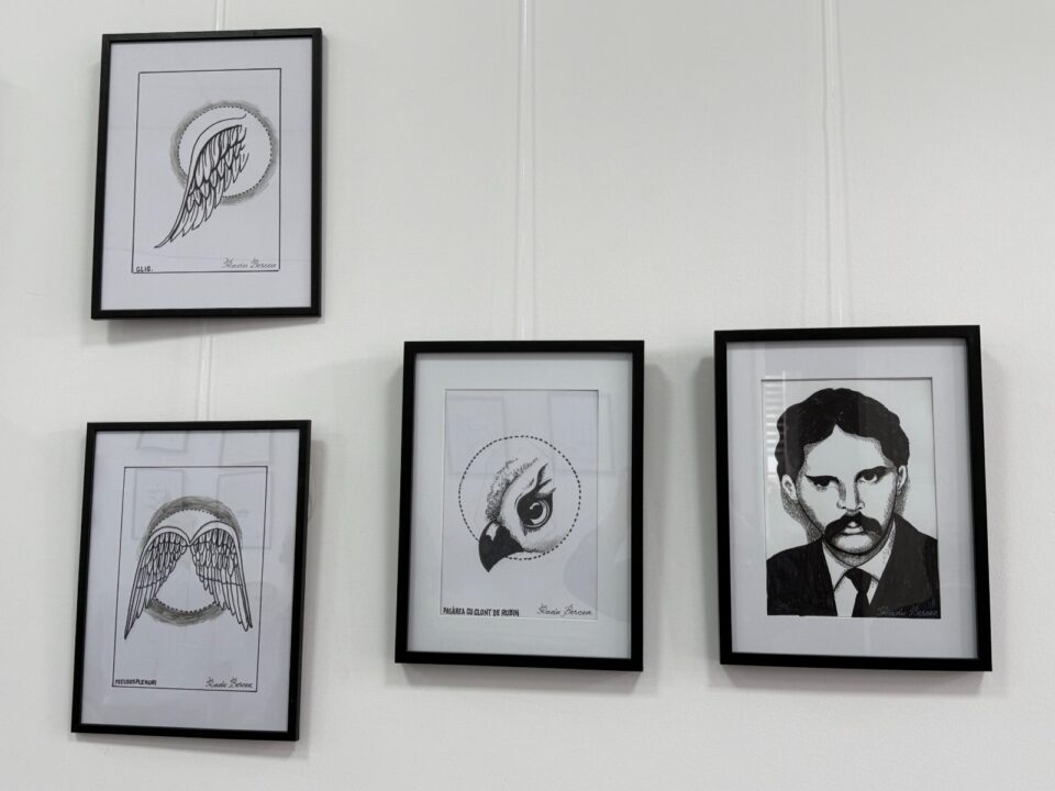 Expoziție de grafică „Sub Steaua Căprioarei”, semnată de artistul Radu Bercea în cadrul Anului Nicolae Labiș