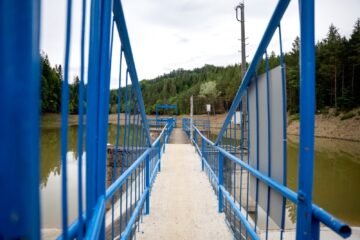 Lucrările la barajul și lacul de acumulare Solca au fost finalizate