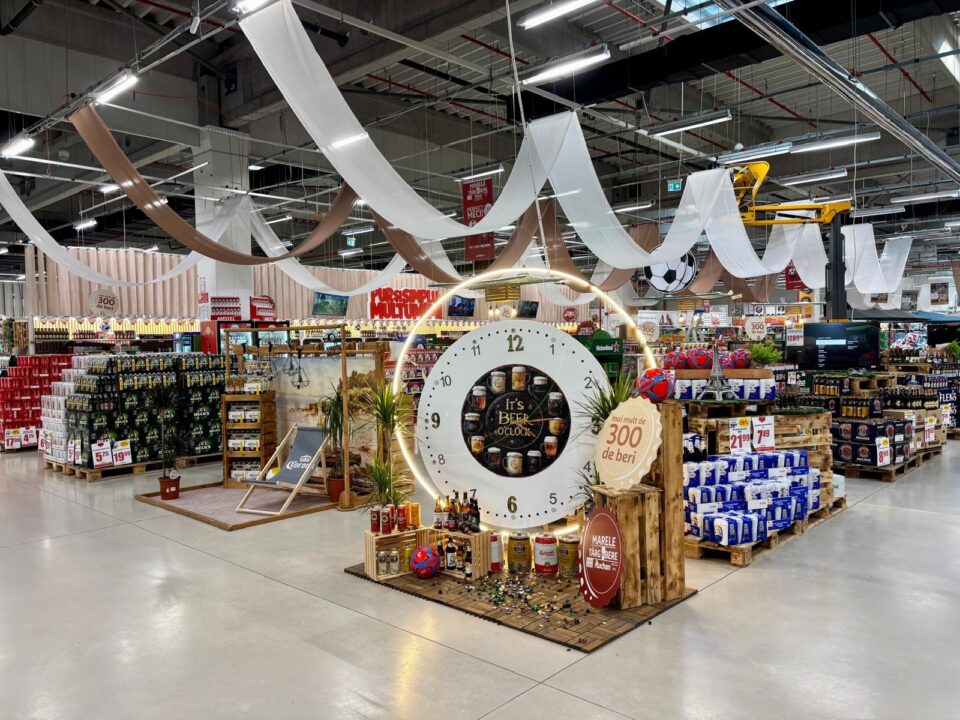 În vara campionatului mondial de fotbal, Târgul de Bere din Auchan reunește peste 300 de sortimente din 25 de țări. O ediție aniversară #20AniAuchan