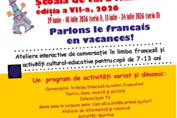 Școala de vară francofonă pentru elevi din clasele primare și gimnaziale