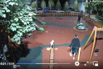 Loc de joacă recent modernizat, vandalizat joi noaptea de un grup de tineri Loc de joacă recent modernizat, vandalizat joi noaptea de un grup de tineri