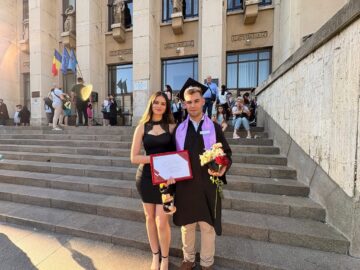 Arthur Constantin Bărboi din Câmpulung este șef de promoție la Facultatea de Istorie a Universității București