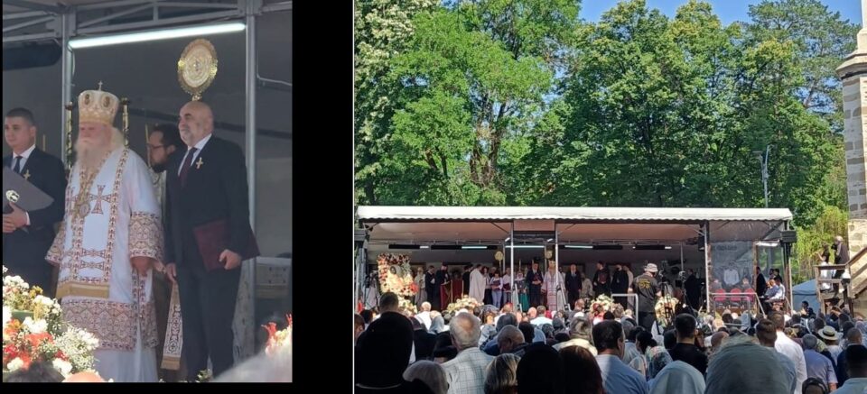 Primarul Vasile Rîmbu a primit „Crucea Bucovinei” de la arhiepiscopul Sucevei și Rădăuților, ÎPS Calinic