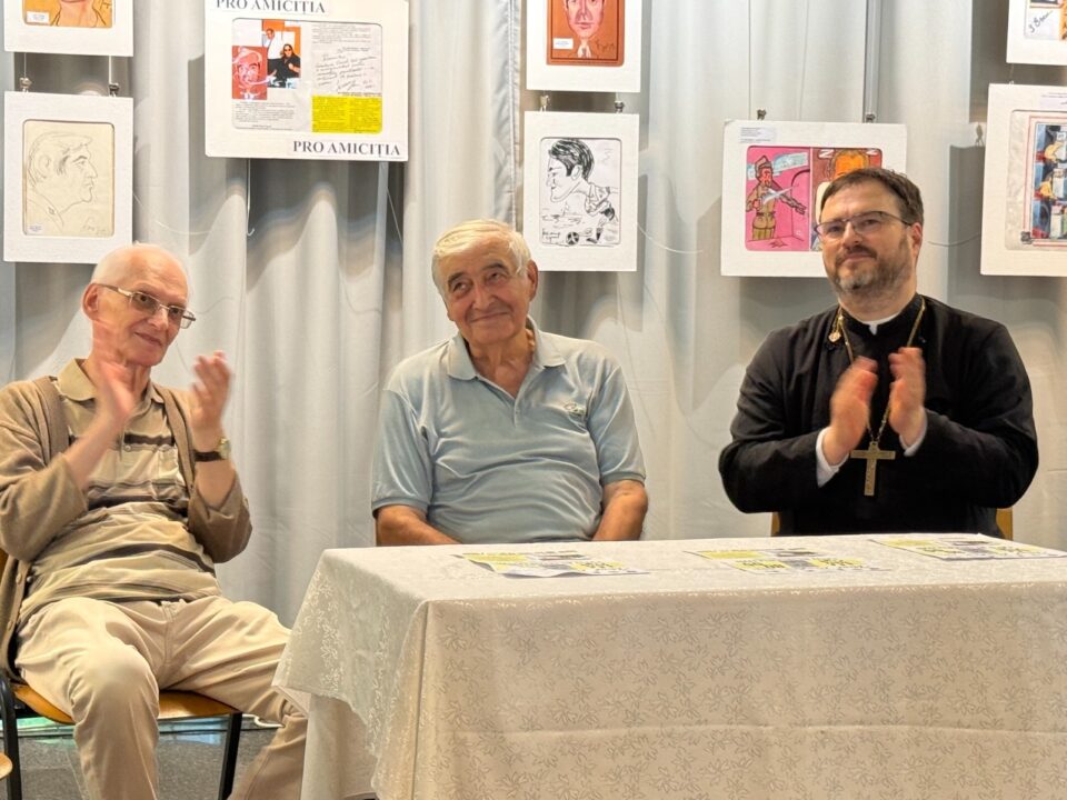 Artistul Viorel Corodescu COV, sărbătorit la 80 de ani, printr-o expoziție retrospectivă a 55 de ani de caricatură sub semnătura sa