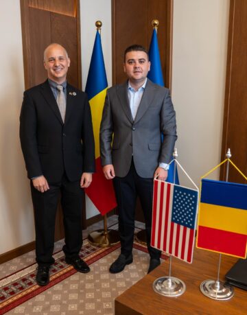 Proiectele mari ale Sucevei, discutate de Gheorghe Șoldan cu oficiali americani