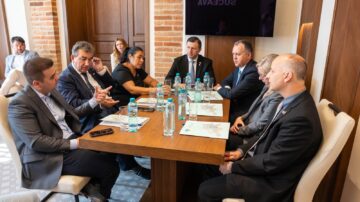 Proiectele mari ale Sucevei, discutate de Gheorghe Șoldan cu oficiali americani