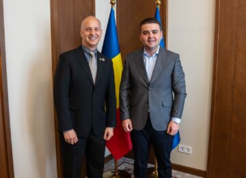 Proiectele mari ale Sucevei, discutate de Gheorghe Șoldan cu oficiali americani