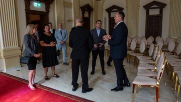 Proiectele mari ale Sucevei, discutate de Gheorghe Șoldan cu oficiali americani
