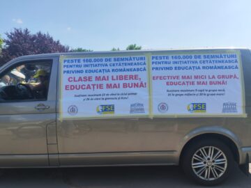 Peste 160.000 de semnături depuse la Registratura Parlamentului, pentru anularea măsurilor anti-educație