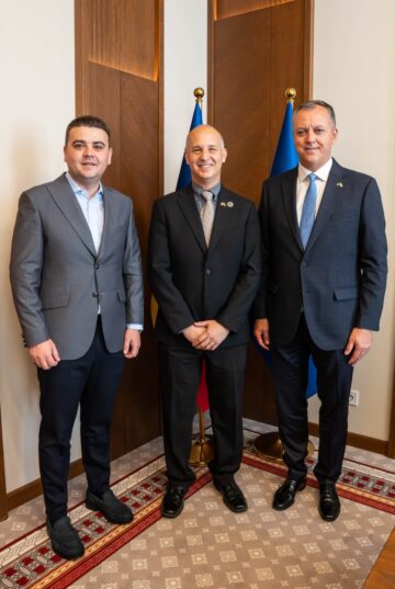 Proiectele mari ale Sucevei, discutate de Gheorghe Șoldan cu oficiali americani