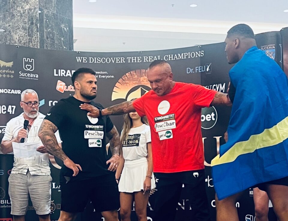 Eroii galei aniversare Colosseum Tournament de vineri seară s-au încălzit la cântarul oficial