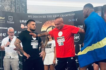 Eroii galei aniversare Colosseum Tournament de vineri seară s-au încălzit la cântarul oficial