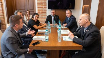 Proiectele mari ale Sucevei, discutate de Gheorghe Șoldan cu oficiali americani