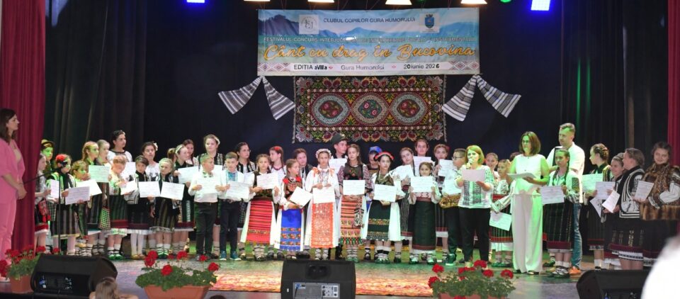 Concurs Interjudețean „Cânt cu drag în Bucovina”, la Gura Humorului