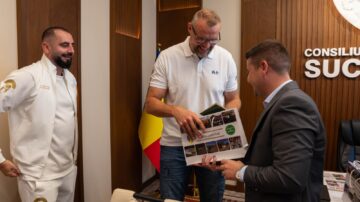 Șoldan s-a întâlnit cu sportivii care prin Gala Colosseum vor transforma Suceava în una dintre cele mai spectaculoase arene mondiale ale kickboxingului