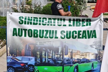 Transportatori publici din 10 județe, inclusiv Suceava, uniți la proteste