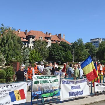 Transportatori publici din 10 județe, inclusiv Suceava, uniți la proteste