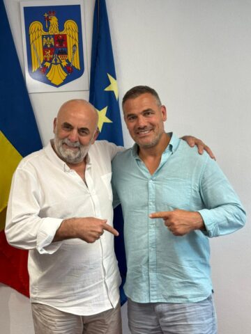 Legendele kickboxului mondial, oaspeți ai primarului de Suceava, Vasile Rîmbu