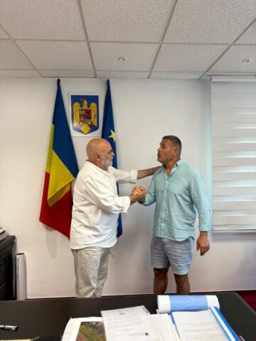 Legendele kickboxului mondial, oaspeți ai primarului de Suceava, Vasile Rîmbu