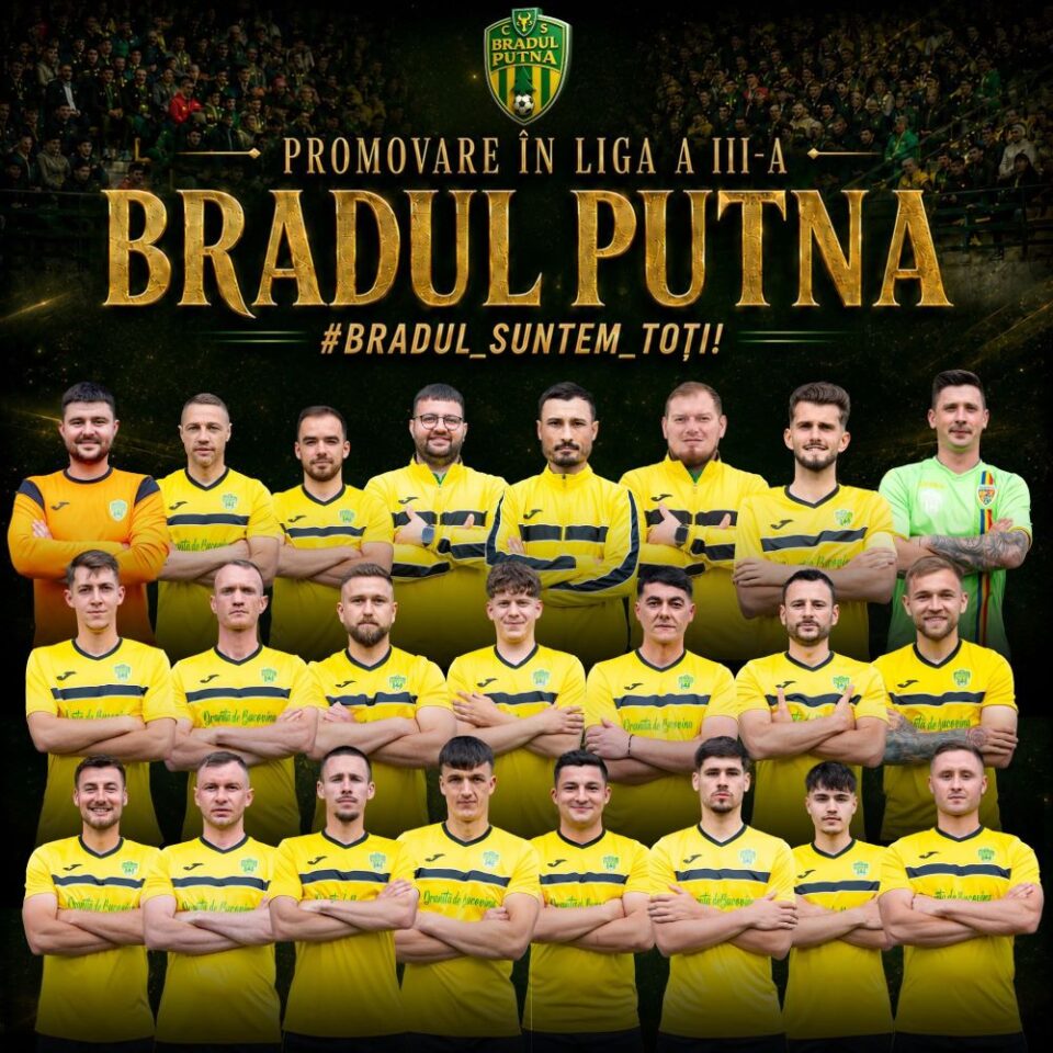 Bradul Putna a promovat fără emoții în Liga a III-a