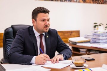 Primarul municipiului Rădăuți, Bogdan Andrei Loghin